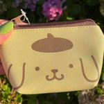 Sanrio Pompompurin Yellow Small Coin Purse Pouch Photo 0