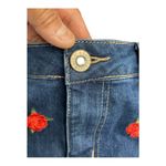 Hydraulic  Lola Mid Rise Denim Skirt with Embroidered Roses
Size 12 Photo 3