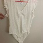 Altar'd State Altar’d State Short Sleeve Bodysuit Size Large White Photo 0