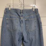 We The Free , free people distressed wide leg jeans. Size 28 rise buttons Photo 2