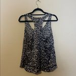 Joie  silk animal print Racerback tank top Size Small Photo 4