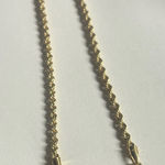 Vintage Italian Goldtone Chain with Heart Magnetic Closure added Gold Photo 0