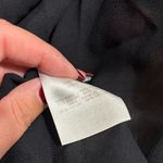 Reformation  Nikita Black Flowy Midi Dress with Bow Tie Straps Photo 4