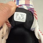 Vans  Era Plaid‎ Low Top Sneakers Women's 8 US Men's 6.5 US Red Blue White Canvas Photo 5