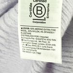 Athleta Purple Layover V-Neck Jumper Merino Extra Fine Wool Sweater, Size XL Photo 3