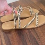 Haute Hippie  Beaded Strappy Sandals Women’s 8.5 Photo 3