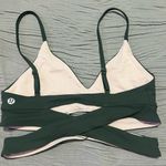 Lululemon Dark Green sports bra Photo 1