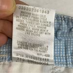 Levi's Plaid red/white/blue lightweight cotton chino shorts w/ pockets Size 12 (A Photo 9