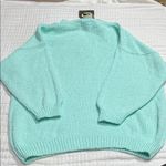 Vintage NWOT Mint Green Women's Sweater Size L Photo 3