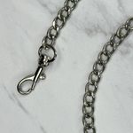 Silver Tone Curb Chain Purse Strap 50" Crossbody Bag Replacement ✨ Photo 1