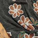 FATE‎ Floral Embellished Surplice LongSleeved Dress NWT Size Small Black Photo 4