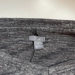 Aerie  Solid Dark Gray Heathered V-neck Long Sleeve Lounge Tee Photo 7