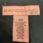 Bandolino  Petite Black w/ Large White Floral Embroidery Flare Skirt‎ [Size 10P] Photo 2