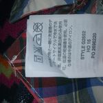 J.Crew  2 Red Green Diagonal Plaid Tunic Top Photo 7