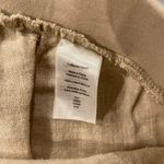 Coldwater Creek NWT  Size 16P Flax 100% Linen Pull On Straight Leg Pants Beachy Photo 6