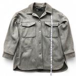 ZARA Buttoned Soft Overshirt - Women's Size S Photo 3