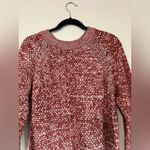 Universal Threads Universal Thread Marled Knit Sweater | Rust White Mix | Size Large Photo 1