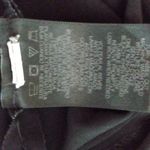 Norma Kamali  XL Black Stretch Nylon LOVE Top Plus Photo 5