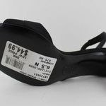 Van Eli Laban Womens Black Open Toe Slingbacks Heels Evening Shoes Sz 6.5 Narrow Photo 10