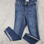 William Rast  Perfect Ankle Skinny Blue Denim Jeans Womens Size 25 Photo 0