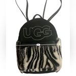 UGG  AUSTRALIA SUEDE With Leopard‎ Print fur Dannie BACKPACK Photo 2