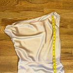 Show Me Your Mumu  Women’s Small Satin Jodie Dress Asymmetrical Slit Bridesmaid Photo 5