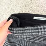 Abercrombie & Fitch Gray Plaid faux wrap Women's Skirt Photo 2