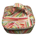 Tonic Australia Bright Printed Pink Sticks 4 x 4 Travel Soft Jewelry Case Cube Photo 2