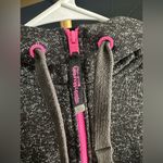 Superdry  zip up sweater hoodie coat pink accents size 2 Photo 1