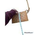 Brown quilted leather crossbody bag Photo 2