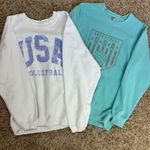 Comfort Colors USA Volleyball Sweatshirts Size Small! Photo 0