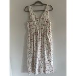 American Eagle Corset Dress Womens Large Floral Cottagecore Prairie Milkmaid NWT Photo 1