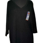 Faded Glory  Black Sweater NWT Photo 0