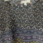 Patrons of Peace  Bohemian Open Back Blouse Size Medium Photo 1