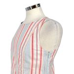 Vineyard Vines Abacos Stripe Tassel Sleeveless Top Pink Blue White Size 4 Photo 3