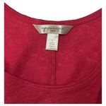 Banana Republic Top Womens L Linen Summer Tank Scoop Neck Sleeveless Pink Photo 2