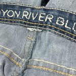 Canyon River Blues  Bootcut Western Button Flap Embroidered Rhinestone Jeans 31 Photo 9