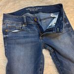 American Eagle Y2K Blue Women’s Low-Rise Kick Boot Jeans Size 10 Short/Court Photo 5