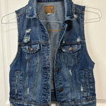 American Eagle  Outfitters Blue Denim Vest Photo 0