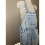 Wild Fable Overalls Womens Large Light Wash Denim Bib Distressed Ripped Jeans Photo 4