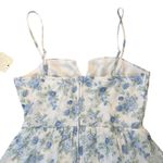 Altar'd State Altar’d State Jodee Floral Mini Dress Coastal Ruffle Feminine Size Medium NEW Photo 9