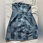 Wild Fable Strapless denim mini dress Photo 1