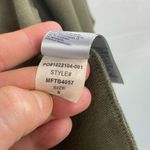 NYDJ  Open Front Sweatshirt Jacket Olive Green Small Photo 7