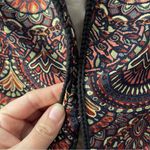 Chelsea and Violet Metallic Jacquard Tassel Fringe Boho Jacket XS | Retail $138 Photo 4