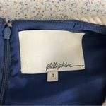 3.1 Phillip Lim  Embellished Pearl Neckline Silk Cotton Wool Sheath Dress Size 4 Photo 8