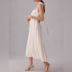 Reformation New  Kairo Midi Dress in Ivory Photo 2