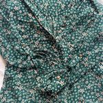Candie's Green Floral Blouse Photo 1
