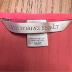 Victoria's Secret Sheer Lace Chamise Babydoll Nightie Set Coral Pink Size Medium Photo 6