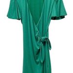 Privacy Please Revolve Jessa Mini Dress Clover Green Short Sleeve Womens Size XS Photo 0