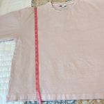 Topshop ASOS Oversized Drop Shoulder Boxy Short Sleeve Crew Neck Tee Shirt Pink Photo 4